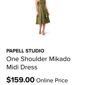 Green Asymmetrical One Shoulder A-Line Dress for Weddings
